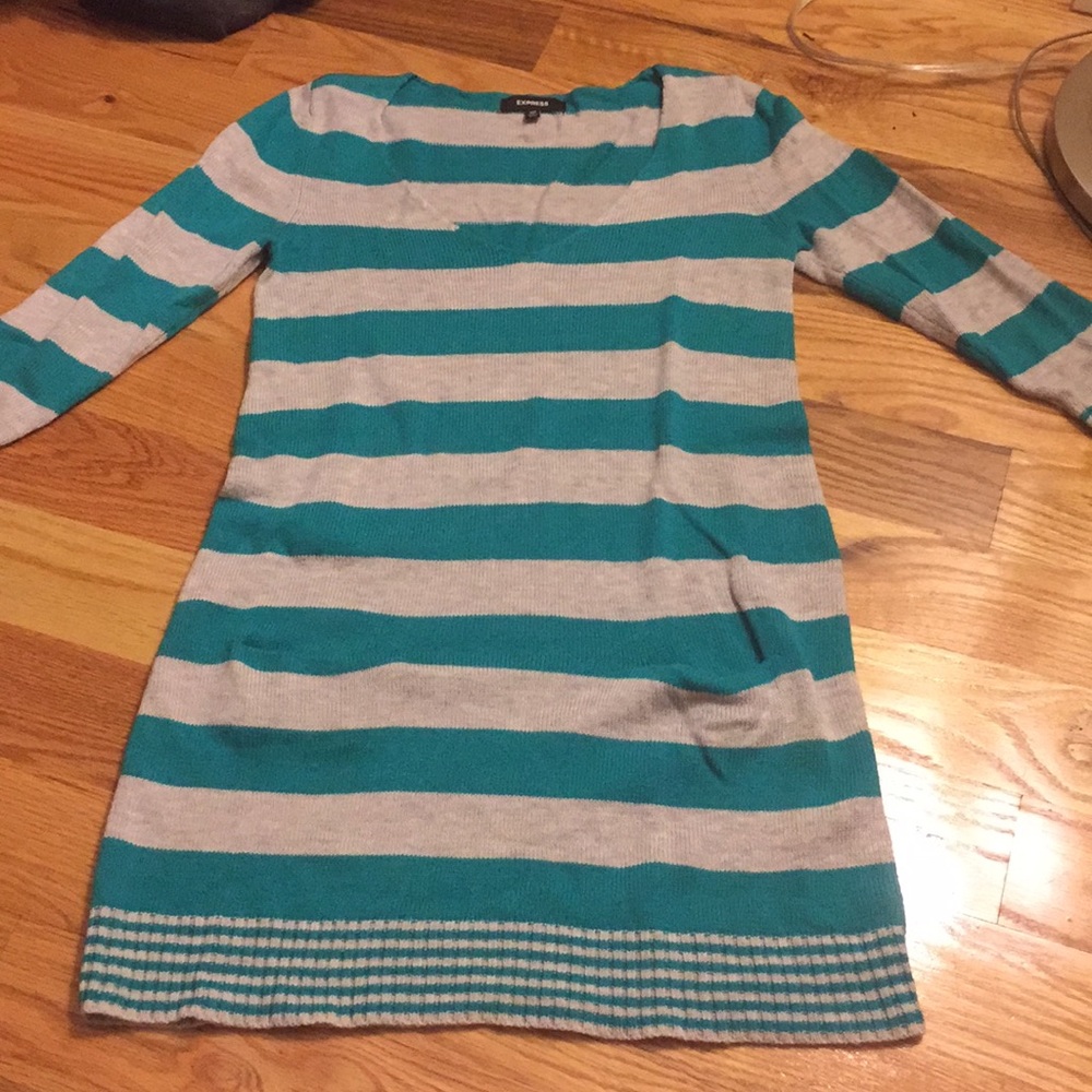 Express striped tunic